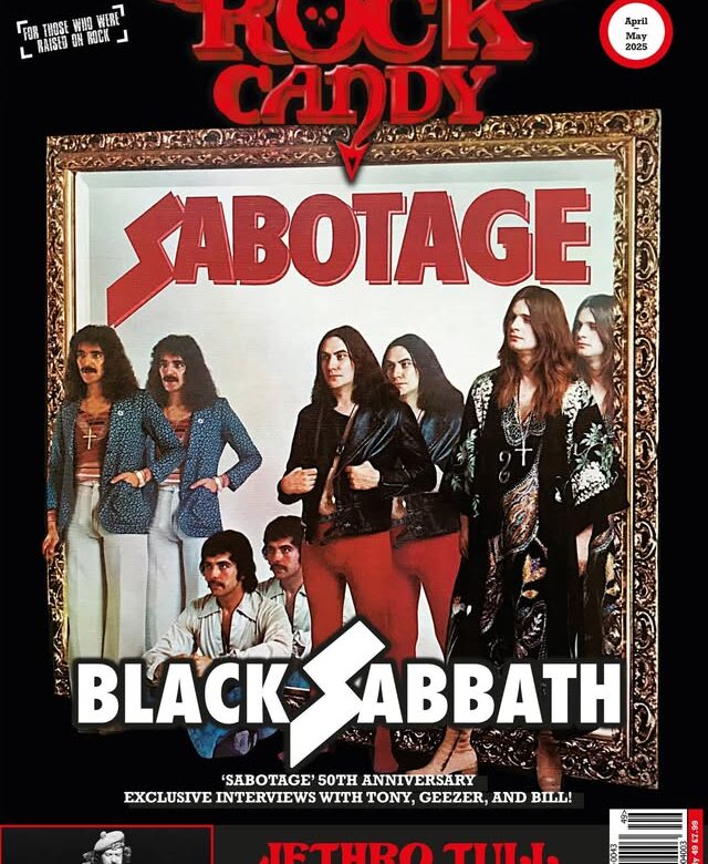 Black Sabbath members Tony Iommi, Geezer Butler, and Bill Ward talk exclusively to Rock Candy Mag for a 50th Anniversary celebration of the ‘Sabotage’ Album!